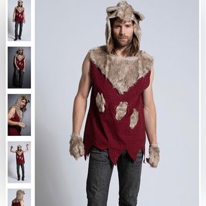 Sexy men’s wolf costume 🐺 Size XL